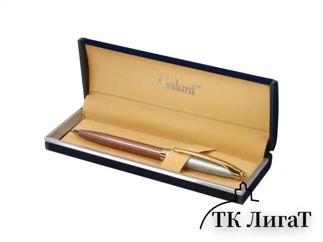 Ручка подарочная шариковая GALANT "DECORO ROSE", корпус хром/розовый, детали золотистые, узел 0,7 мм, синяя, 143505