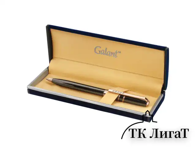 Ручка подарочная шариковая GALANT "SFUMATO GOLD", корпус металл, детали розовое золото, узел 0,7 мм, синяя, 143515