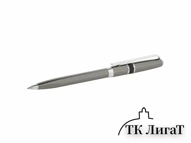 Ручка подарочная шариковая GALANT "SFUMATO", корпус оружейный металл, детали хром, узел 0,7 мм, синяя, 143519