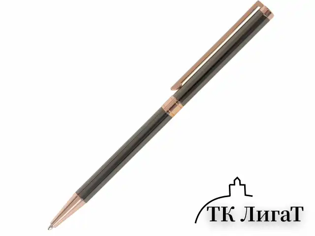 Ручка подарочная шариковая GALANT "ASTRON BRONZE", корпус металлический, детали розовое золото, узел 0,7 мм, синяя, 143524