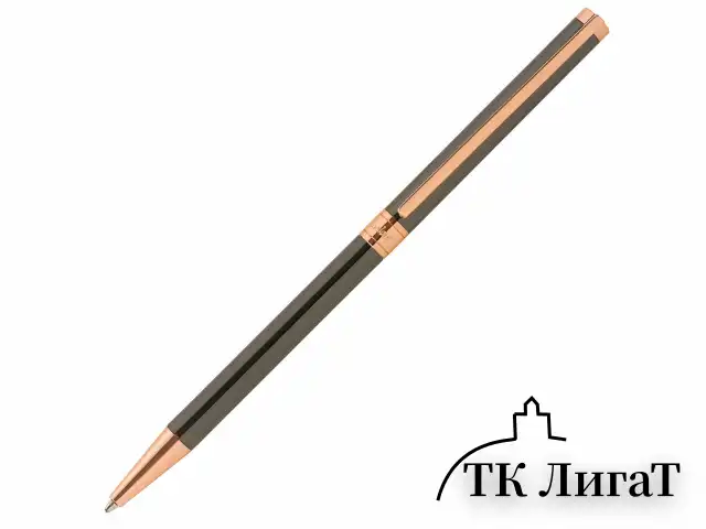 Ручка подарочная шариковая GALANT "ASTRON BRONZE", корпус металлический, детали розовое золото, узел 0,7 мм, синяя, 143524