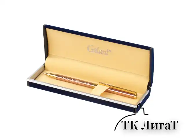 Ручка подарочная шариковая GALANT "ASTRON GOLD", корпус розовое золото, детали золотистые, узел 0,7 мм, синяя, 143526