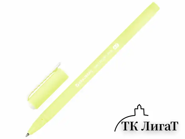 Ручка шариковая BRAUBERG SOFT TOUCH STICK "PASTEL" СИНЯЯ, мягкое покрытие, корпус ассорти, узел 0,7 мм, 143698