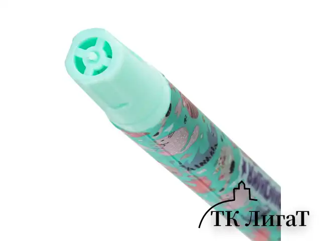 Ручка шариковая ЮНЛАНДИЯ "GLAMOUR CAT", синяя, SOFT TOUCH покрытие, узел 0,7 мм, линия письма 0,35 мм, 143734