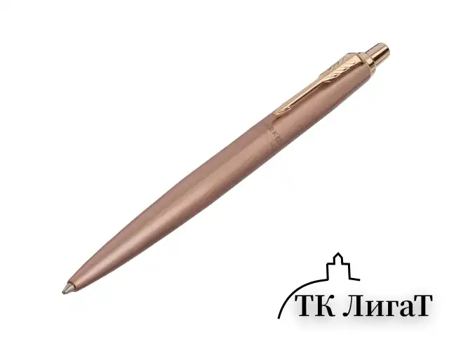 Ручка шариковая PARKER "Jotter XL Monochrome Pink Gold PGT", корпус "розовое золото", сталь, синяя, 2122755