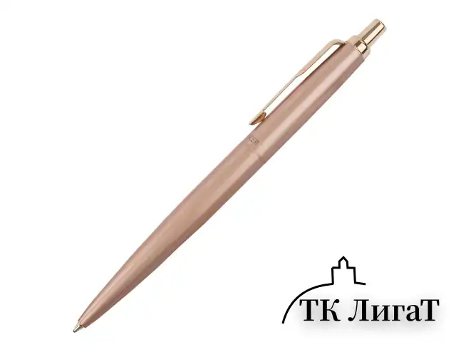 Ручка шариковая PARKER "Jotter XL Monochrome Pink Gold PGT", корпус "розовое золото", сталь, синяя, 2122755