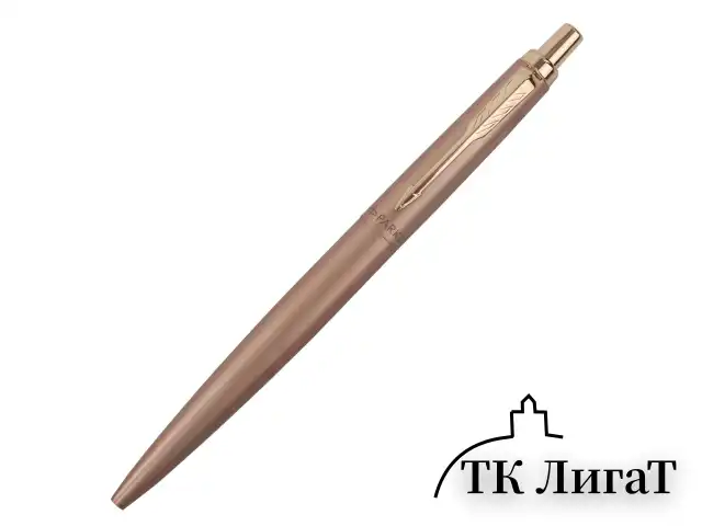 Ручка шариковая PARKER "Jotter XL Monochrome Pink Gold PGT", корпус "розовое золото", сталь, синяя, 2122755