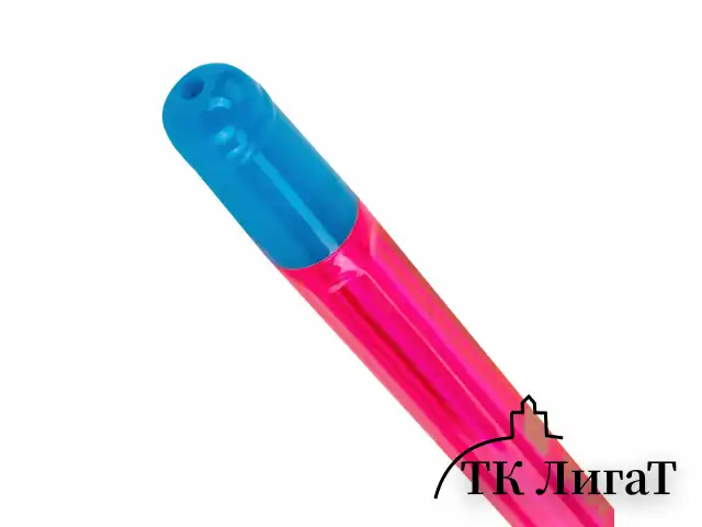 Ручка шариковая с грипом BRAUBERG "X-ONE NEON", СИНЯЯ, корпус ассорти, узел 0,5 мм, линия письма 0,35 мм, 143987