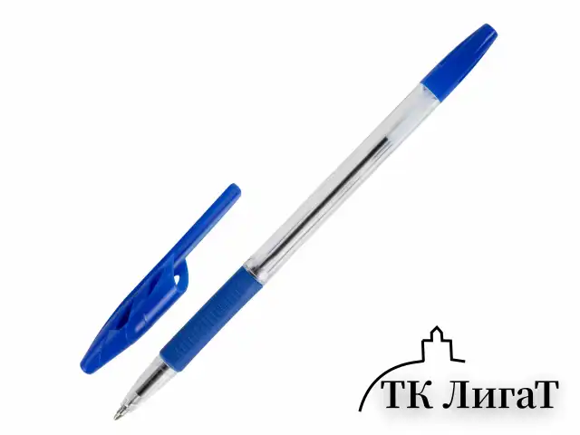 Ручки шариковые с грипом BRAUBERG "ULTRA GT", НАБОР 10 ШТУК, СИНИЕ, линия 0,5 мм, блистер, 144056