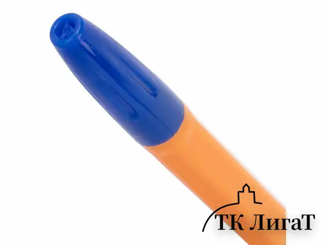 Ручки шариковые с грипом BRAUBERG "ULTRA GT ORANGE", НАБОР 10 ШТУК, СИНИЕ, 0,35 мм, блистер, 144057