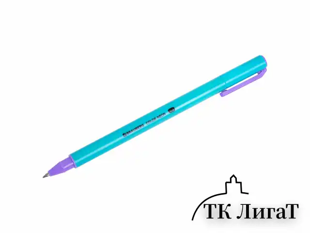 Ручка гелевая BRAUBERG "COLOR NEON", ЧЕРНАЯ, корпус ассорти, узел 0,5 мм, линия 0,35 мм, 144120