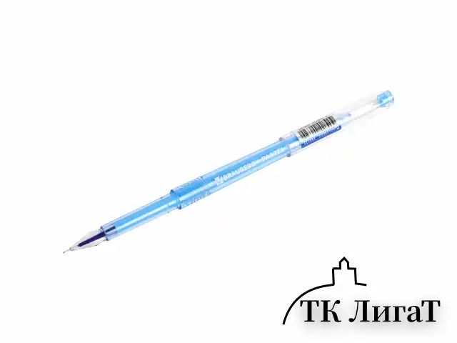 Ручка гелевая BRAUBERG DIAMOND PASTEL, СИНЯЯ, корпус ассорти, игольчатый узел 0,5 мм, линия письма 0,25 мм, 144133