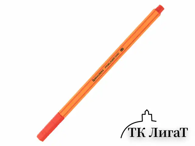 Ручки капиллярные (линеры) 6 ЦВЕТОВ, BRAUBERG "FINE 040", шестигранные, линия 0,4 мм, 144141