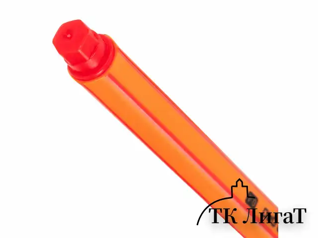 Ручка капиллярная (линер) КРАСНАЯ, BRAUBERG "FINE 040", шестигранная, линия письма 0,4 мм, 144142
