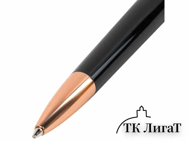 Ручка подарочная шариковая GALANT "Speer", корпус темно-синий, детали розовое золото, узел 0,7 мм, линия письма 0,5 мм, синяя, 144169