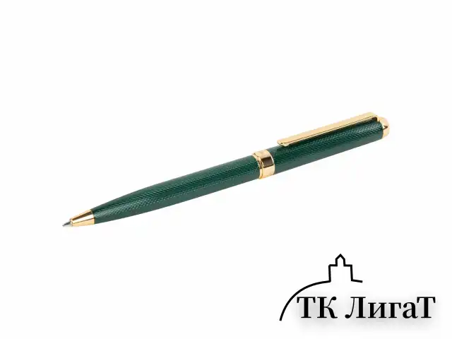 Ручка подарочная шариковая GALANT "Ando Emerald", корпус изумруд, детали золото, узел 0,7 мм, линия письма 0,5 мм, синяя, 144175