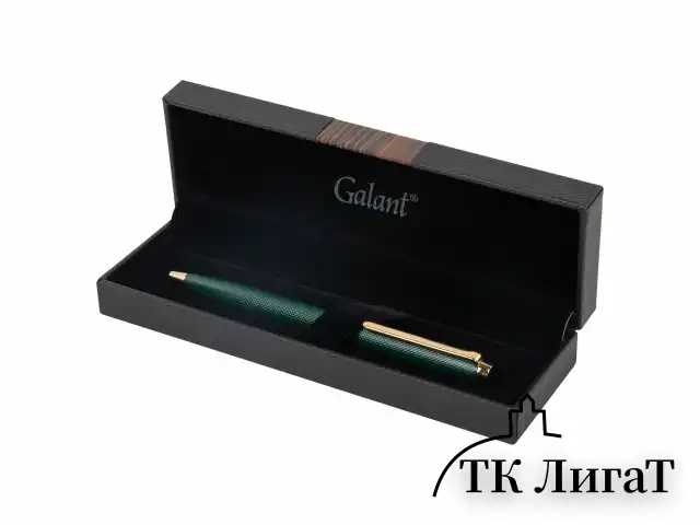 Ручка подарочная шариковая GALANT "Ando Emerald", корпус изумруд, детали золото, узел 0,7 мм, линия письма 0,5 мм, синяя, 144175