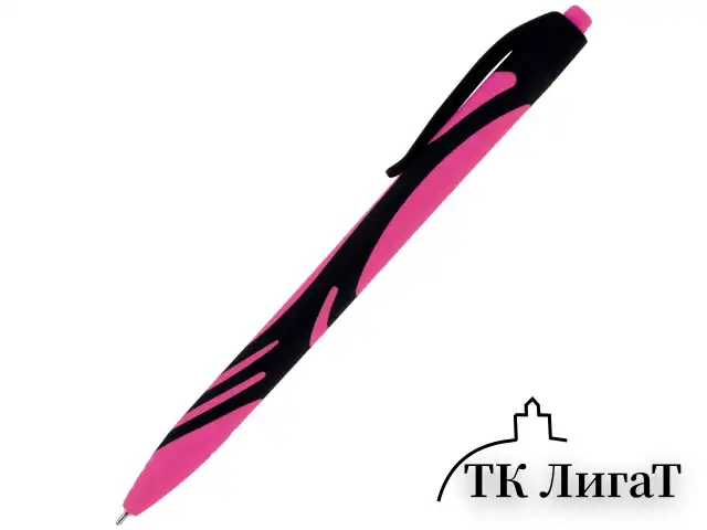 Ручка шариковая автоматическая BRAUBERG ULTRA COLOR NEON, soft-touch, СИНЯЯ, пишущий узел 0,7 мм, линия письма 0,35 мм, 144203