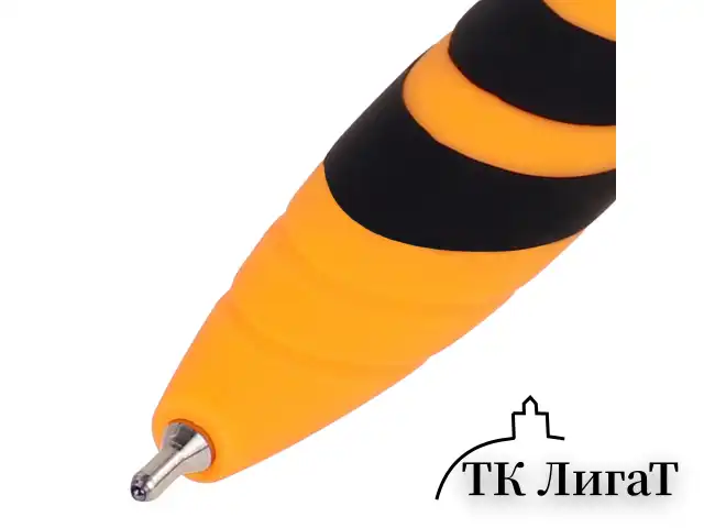 Ручка шариковая автоматическая BRAUBERG ULTRA COLOR NEON, soft-touch, СИНЯЯ, пишущий узел 0,7 мм, линия письма 0,35 мм, 144203