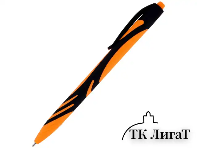 Ручка шариковая автоматическая BRAUBERG ULTRA COLOR NEON, soft-touch, СИНЯЯ, пишущий узел 0,7 мм, линия письма 0,35 мм, 144203