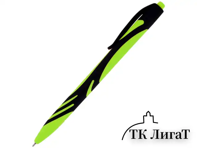 Ручка шариковая автоматическая BRAUBERG ULTRA COLOR NEON, soft-touch, СИНЯЯ, пишущий узел 0,7 мм, линия письма 0,35 мм, 144203