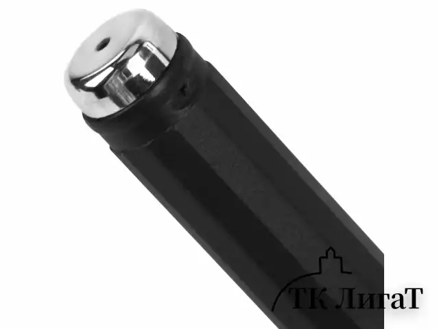 Ручка шариковая масляная BRAUBERG "Techno-X 925", СИНЯЯ, корпус черный, серебристые детали, линия 0,5 мм, 144224