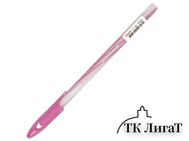 Ручка шариковая STAFF "CANDY PASTEL", синяя, игольчатый узел 0,6 мм, линия 0,3 мм, 144235