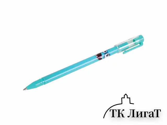 Ручка стираемая гелевая ЮНЛАНДИЯ "Монстрики", корпус ассорти, СИНЯЯ, узел 0,5 мм, линия письма 0,35 мм, 144242