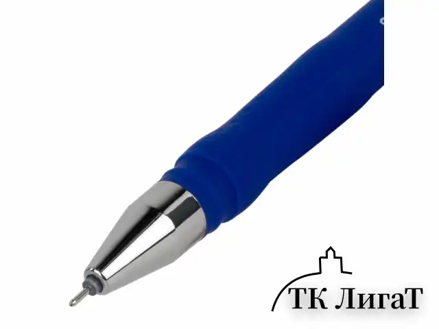 Ручка гелевая BRAUBERG SPECIAL, СИНЯЯ, игольчатый узел 0,38 мм, тонкая линия письма 0,2 мм, 144245