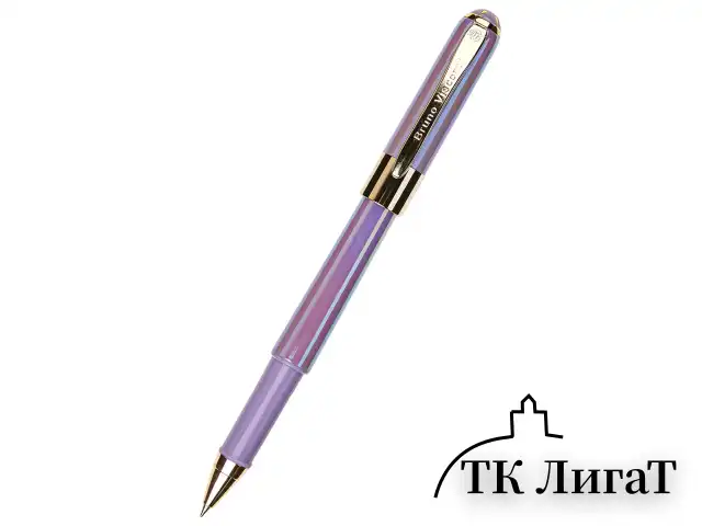 Ручка шариковая BRUNO VISCONTI "MONACO PEARL", СИНЯЯ, лавандовый корпус, линия 0,4 мм, 20-0125/82