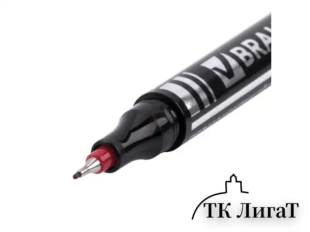 Маркеры перманентные BRAUBERG "Jet", НАБОР 4 ЦВЕТА, супертонкий металлический наконечник 0,5 мм, 150511