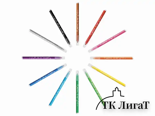 Фломастеры BIC "Kid Couleur", 12 цветов, суперсмываемые, вентилируемый колпачок, европодвес, 9202932