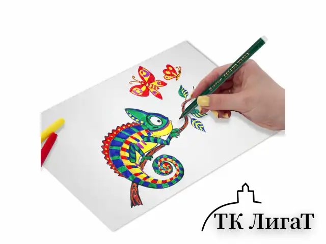 Фломастеры 12 ЦВЕТОВ CENTROPEN "Colour World", круглые, смываемые, 7550/12TP, 7 7550 1284