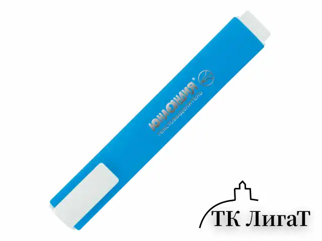 Текстовыделитель ЮНЛАНДИЯ "COLORSTAR", ГОЛУБОЙ, линия 1-4 мм, 151703