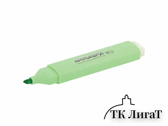 Текстовыделитель ЮНЛАНДИЯ "COLORSTAR PASTEL", МЯТА, линия 1-4 мм, 151711