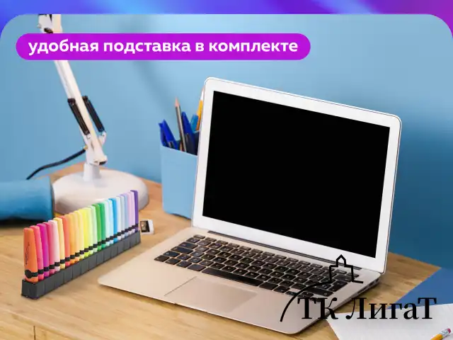 Набор текстовыделителей 24 ЦВЕТА на подставке, BRAUBERG "DELTA", 15 пастельных цветов + 9 неоновых цветов, линия 1-5 мм, 152506