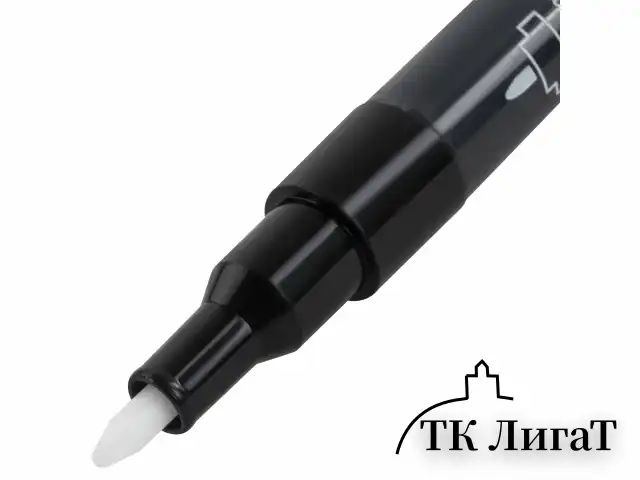 Маркеры акриловые для рисования и хобби, 2 цвета ЧЕРНЫЙ/БЕЛЫЙ, линия 0,7-1 мм, BRAUBERG ART, 152527