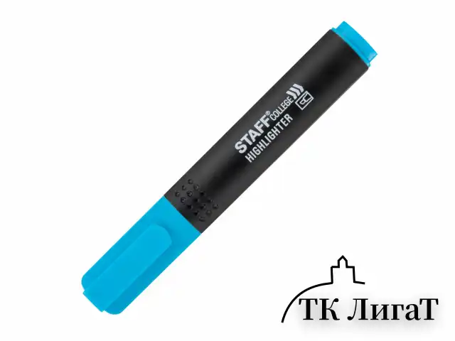 Набор текстовыделителей 6 НЕОНОВЫХ ЦВЕТОВ, АССОРТИ, STAFF College "STICK NEON", линия письма 1-4 мм, скошенный наконечник, 152534