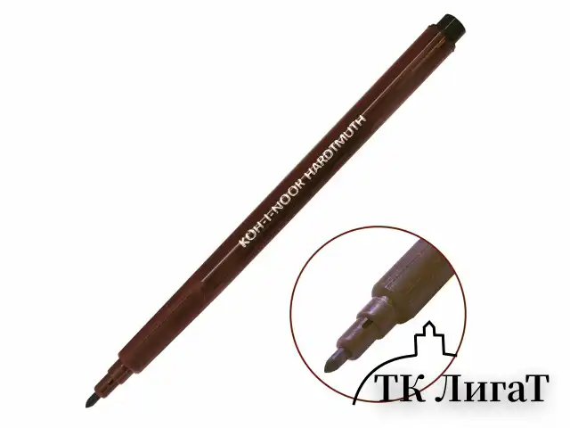 Фломастеры KOH-I-NOOR "TEENAGE" 1002, 6 цветов, смываемые, картонная упаковка, европодвес, 771002JF23KS