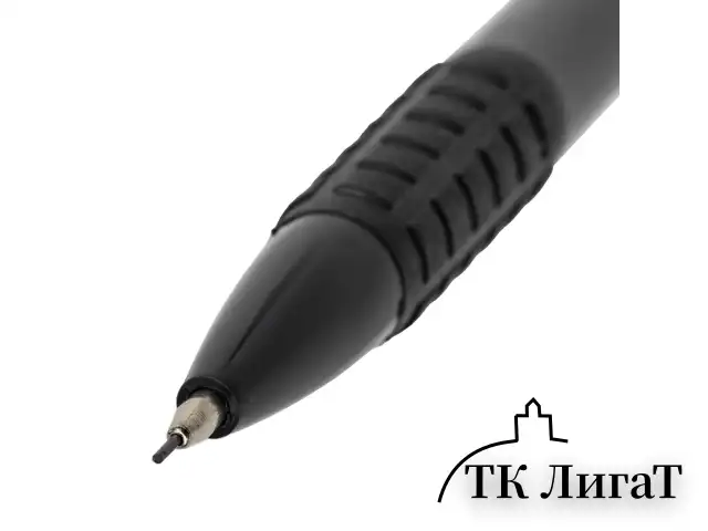 Карандаш механический 0,5 мм, BRAUBERG "Comfort", ластик, резиновый грип, корпус черный, 180284