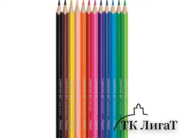 Карандаши цветные MAPED (Франция) "Color