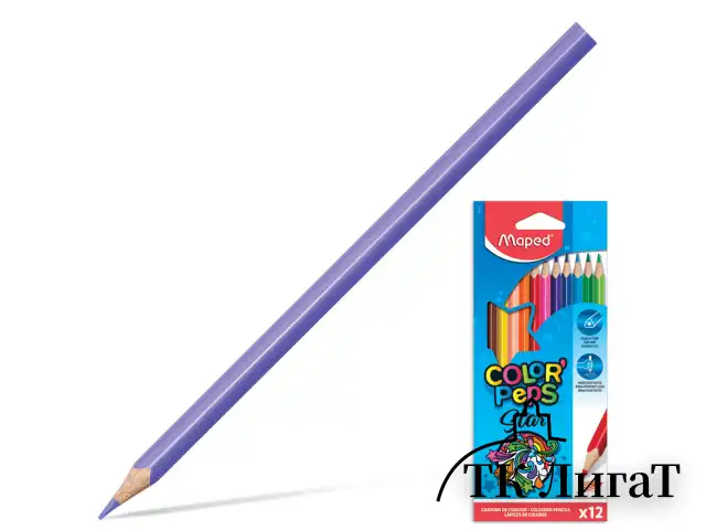 Карандаши цветные MAPED (Франция) "Color