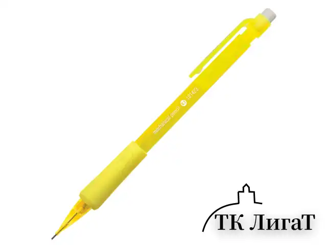 Карандаш механический 0,7 мм, STAFF "College" MP-422, ластик, резиновый грип, корпус тонированный ассорти, 181423