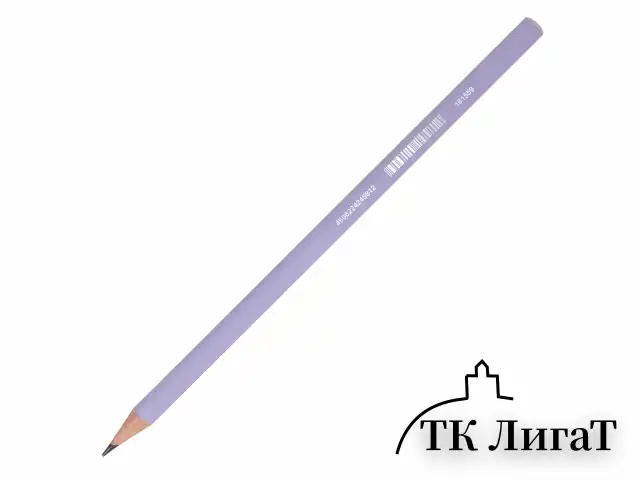 Карандаш чернографитный BRAUBERG "PREMIUM TURKEY", 1 шт., "Pastel", НВ, ассорти, дисплей, 181559