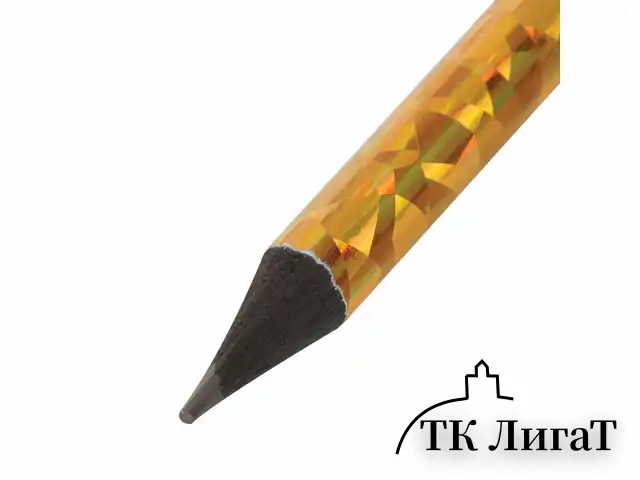 Карандаш чернографитный BRAUBERG "PREMIUM TURKEY", 1 шт., "Hologram", НВ, ассорти, дисплей, 181571