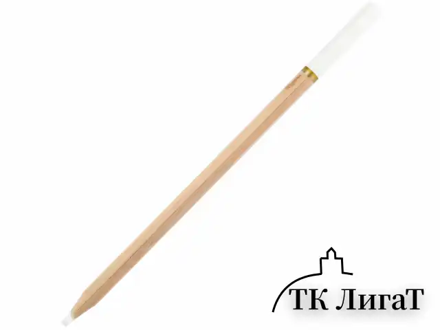 Карандаши МЕЛОВЫЕ художественные белые, НАБОР 12 шт., BRAUBERG ART CLASSIC, грифель 4 мм, 181897
