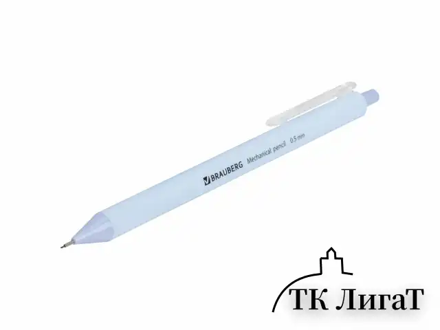 Карандаш механический 0,5 мм, BRAUBERG SOFT PASTEL, корпус soft-touch ассорти, 181957