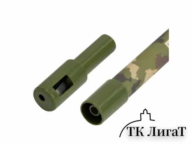 Карандаш механический цанговый 2 мм, BRAUBERG PRINT MILITARY, HB, встроенная точилка, корпус ассорти, 181962