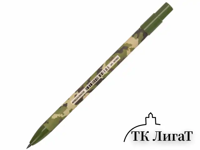 Карандаш механический цанговый 2 мм, BRAUBERG PRINT MILITARY, HB, встроенная точилка, корпус ассорти, 181962