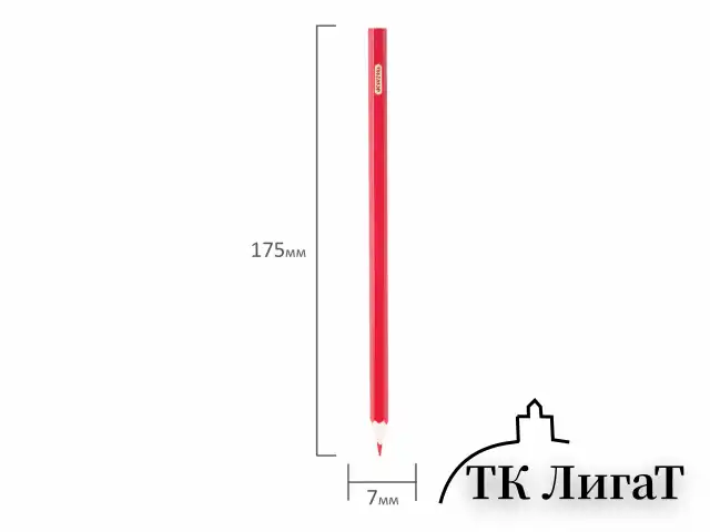 Карандаши цветные ПИФАГОР ЭКО "КЛАССИК", 12 цветов, шестигранные, 182048